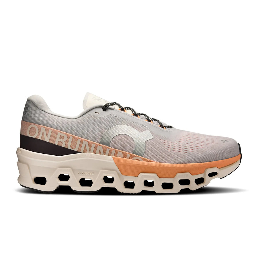 Cloudmonster 2 coloris Glacier | Tangerine — vue 1