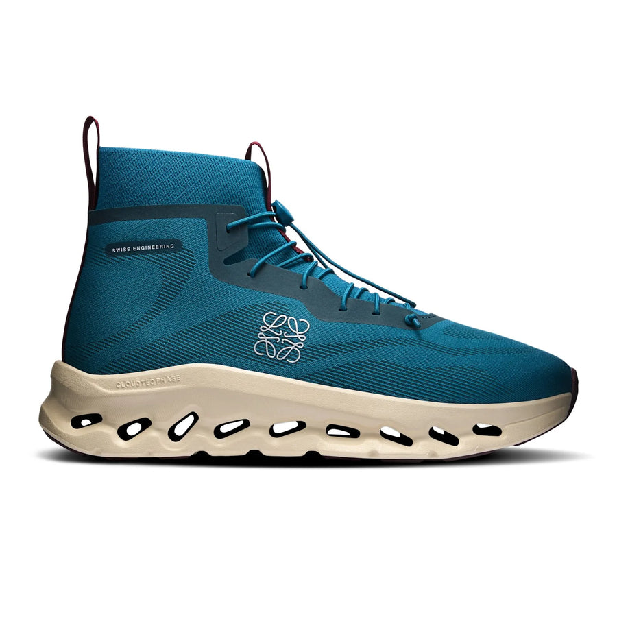 Cloudtilt Hi LOEWE coloris Teal | Oatmeal | Burgundy — vue 1