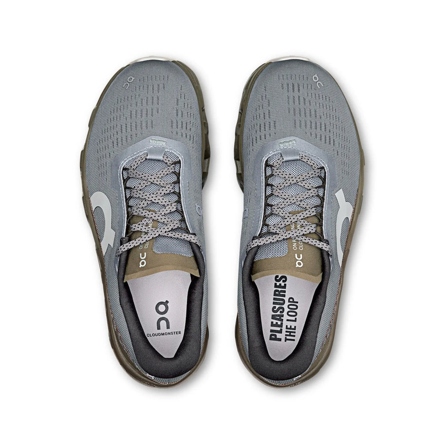Cloudmonster 2 PLEASURES x The Loop coloris Mist | Olive — vue 2