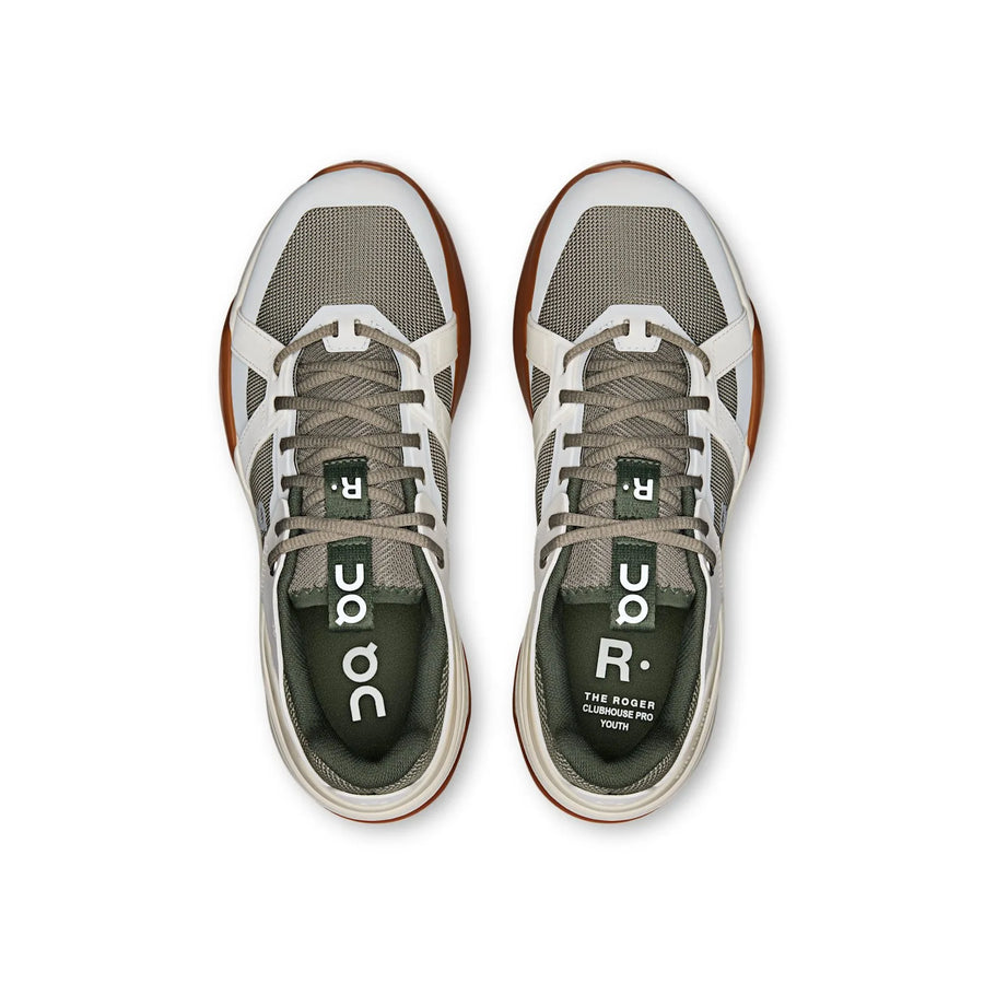 THE ROGER Clubhouse Pro Youth coloris Ivory | Olive — vue 2