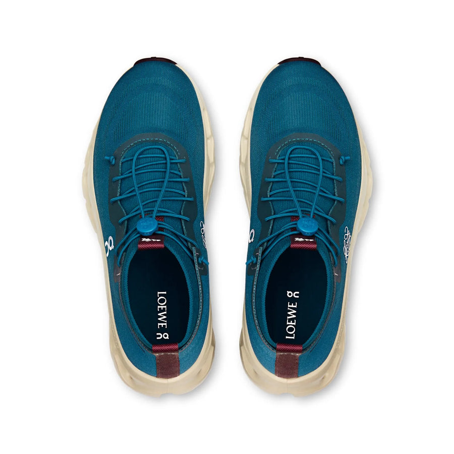 Cloudtilt Hi LOEWE coloris Teal | Oatmeal | Burgundy — vue 2