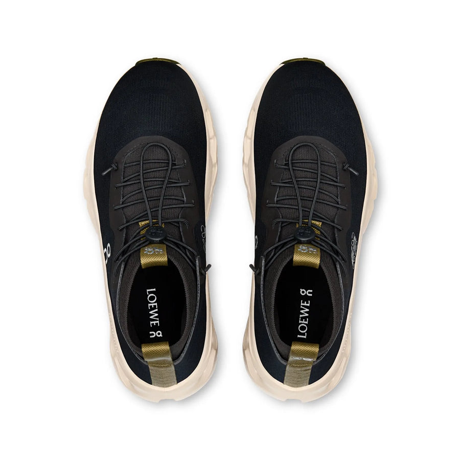 Cloudtilt Hi LOEWE coloris Black | Oatmeal | Olive — vue 2