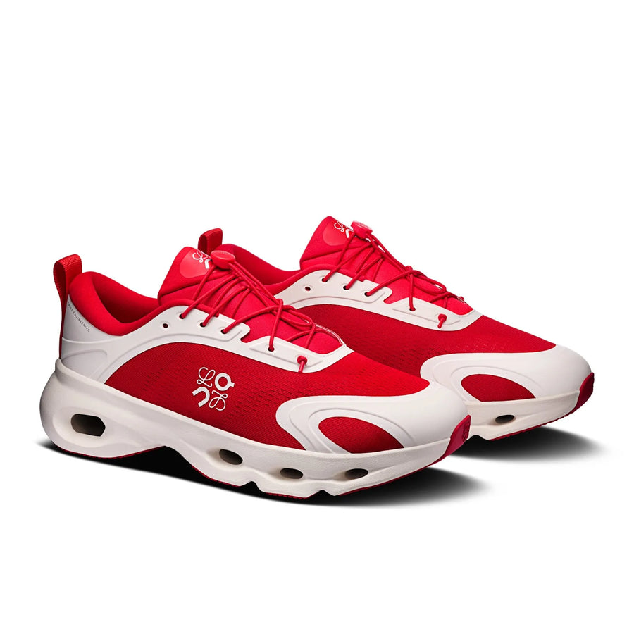 Cloudsolo LOEWE coloris Red | Eggshell — vue 6