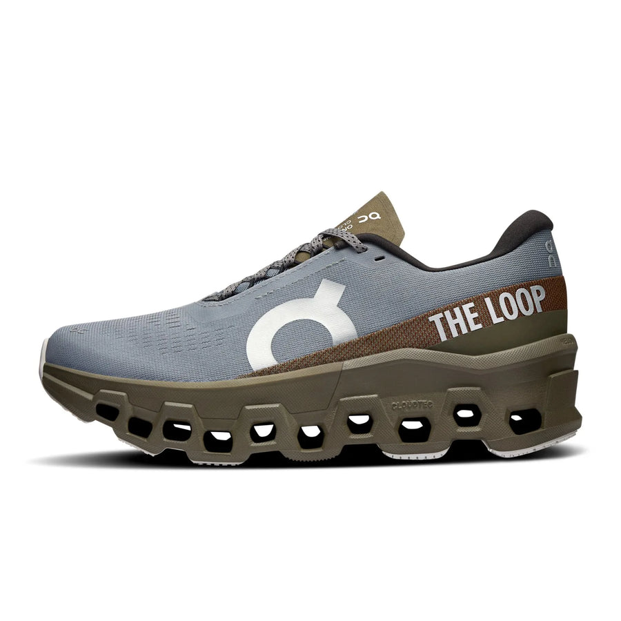 Cloudmonster 2 PLEASURES x The Loop coloris Mist | Olive — vue 7