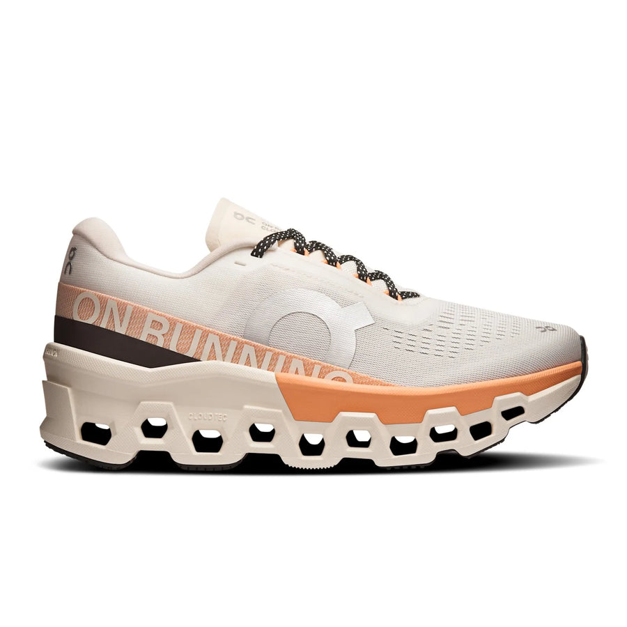 Cloudmonster 2 coloris Ivory | Tangerine — vue 1
