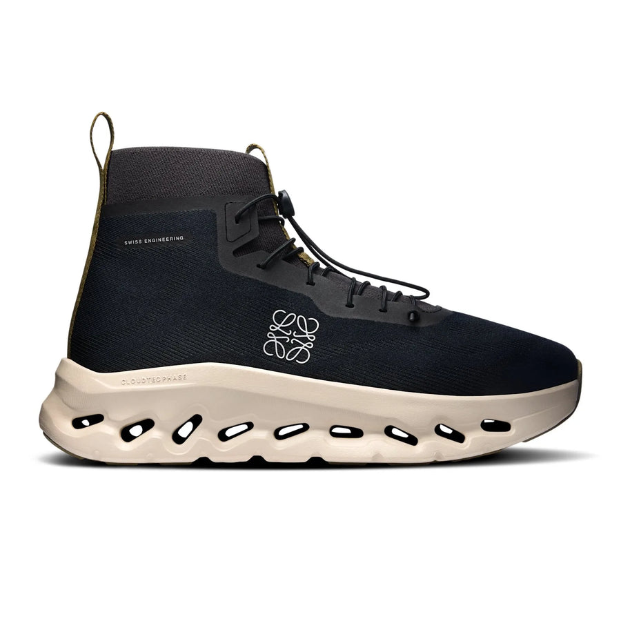 Cloudtilt Hi LOEWE coloris Black | Oatmeal | Olive — vue 1