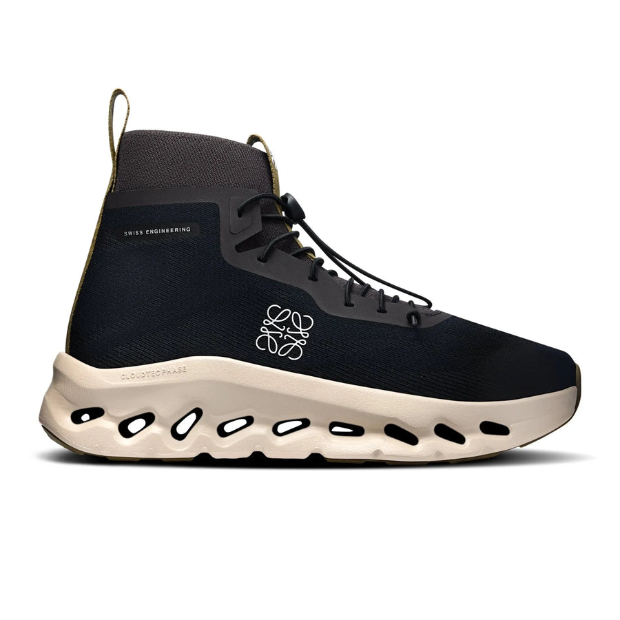 Cloudtilt Hi LOEWE coloris Black | Oatmeal | Olive — vue 1