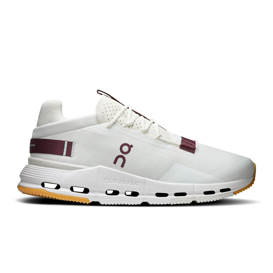 Cloudnova 2 coloris Ivory | Maroon — vue 1