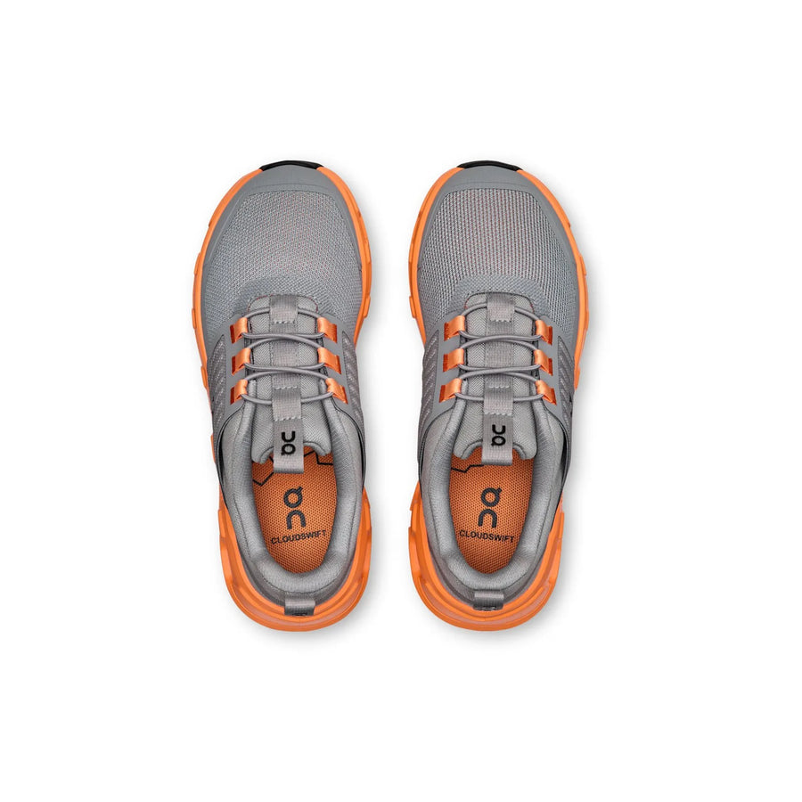 Cloudswift Kids coloris Alloy | Tangerine — vue 2