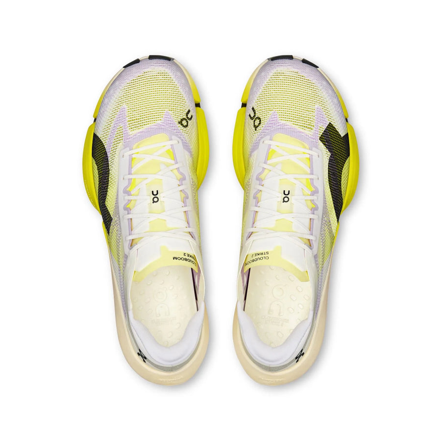 Cloudboom Strike 2 coloris White | Lime — vue 2