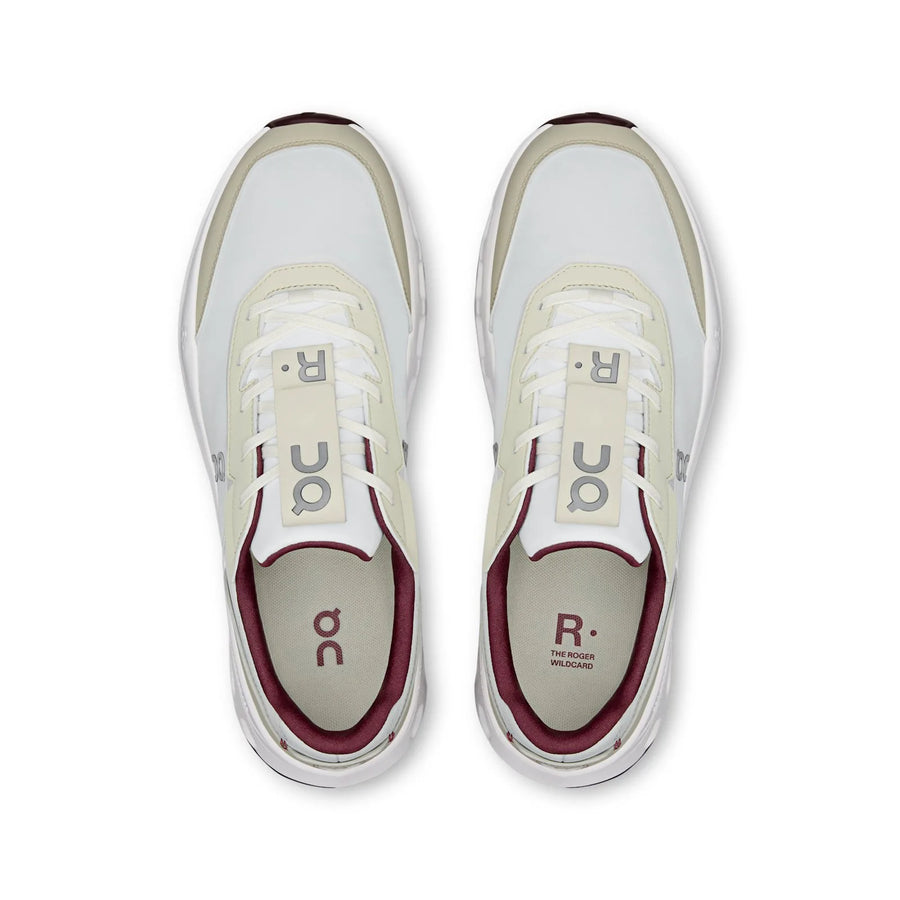 THE ROGER Wildcard coloris Ivory | Maroon — vue 2