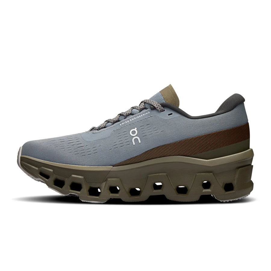 Cloudmonster 2 PLEASURES x The Loop coloris Mist | Olive — vue 4