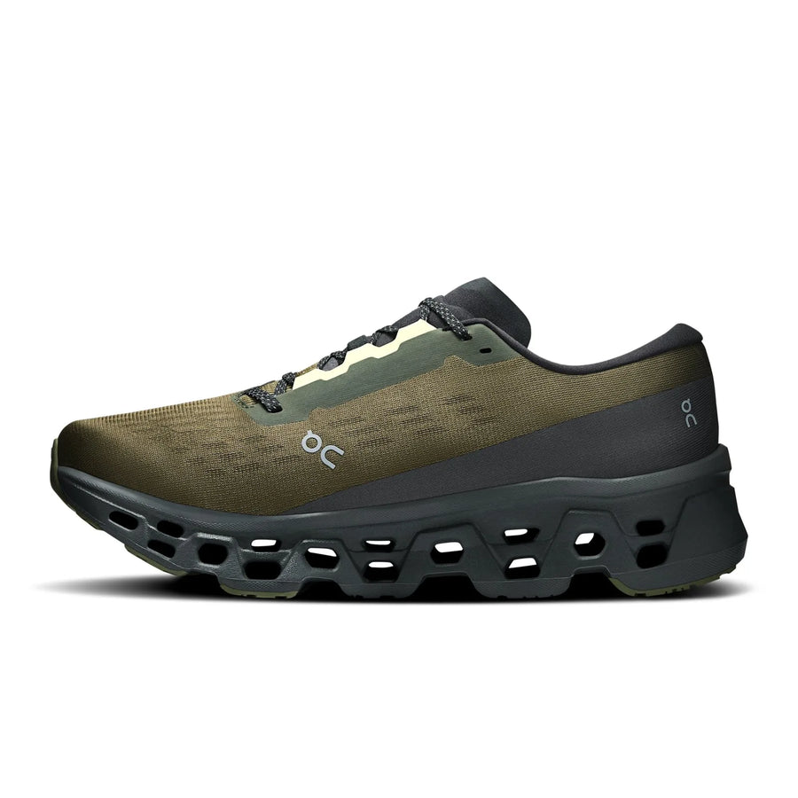 Cloudmonster 3 coloris Olive | Eclipse — vue 4