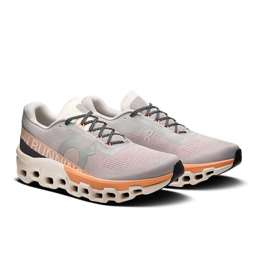 Cloudmonster 2 coloris Glacier | Tangerine — vue 6