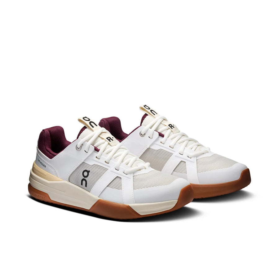 THE ROGER Clubhouse Pro Youth coloris White | Maroon — vue 6